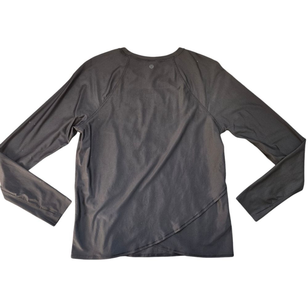 ❌️SOLD❌️ Lululemon Waterside Relaxed UVP Long Sleeve - Black - Picture 4 of 8